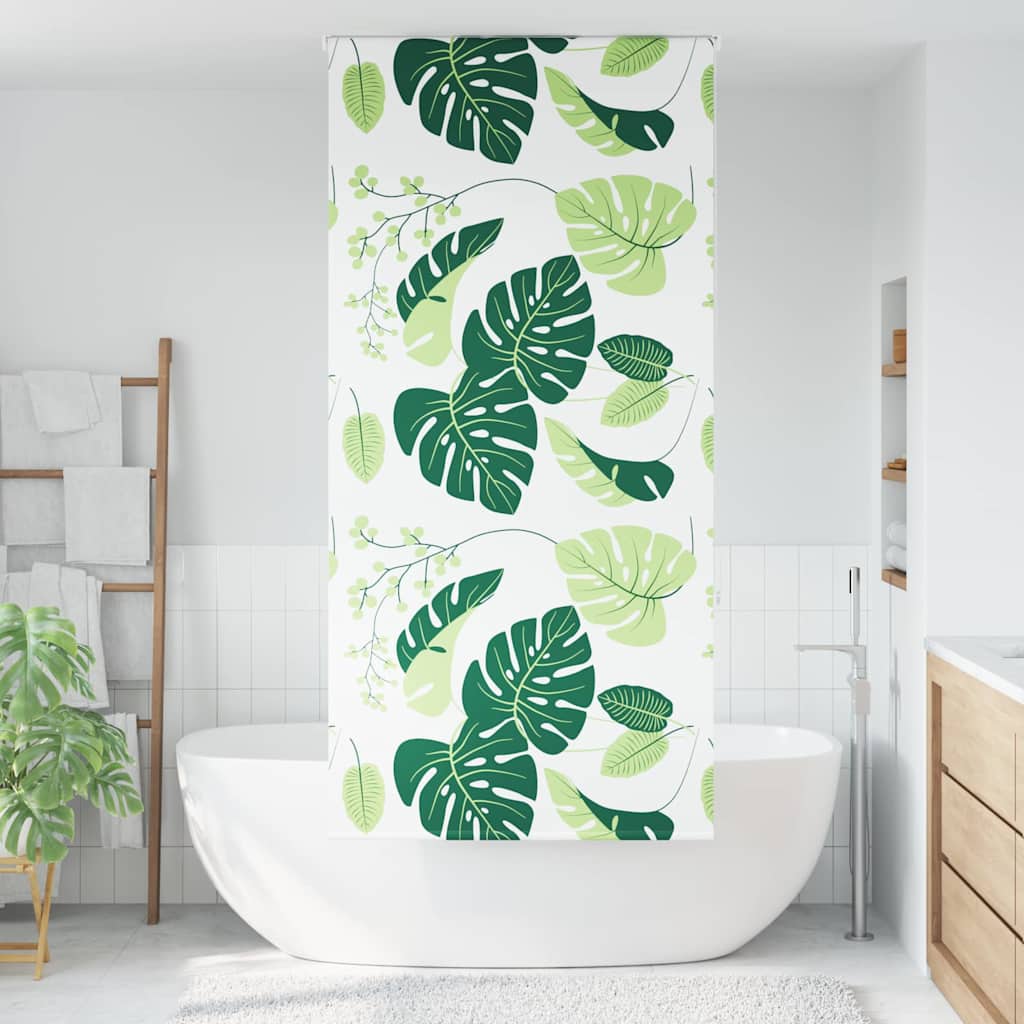 Rolo zavjesa za tuš 90x240 cm širina tkanine 86 cm