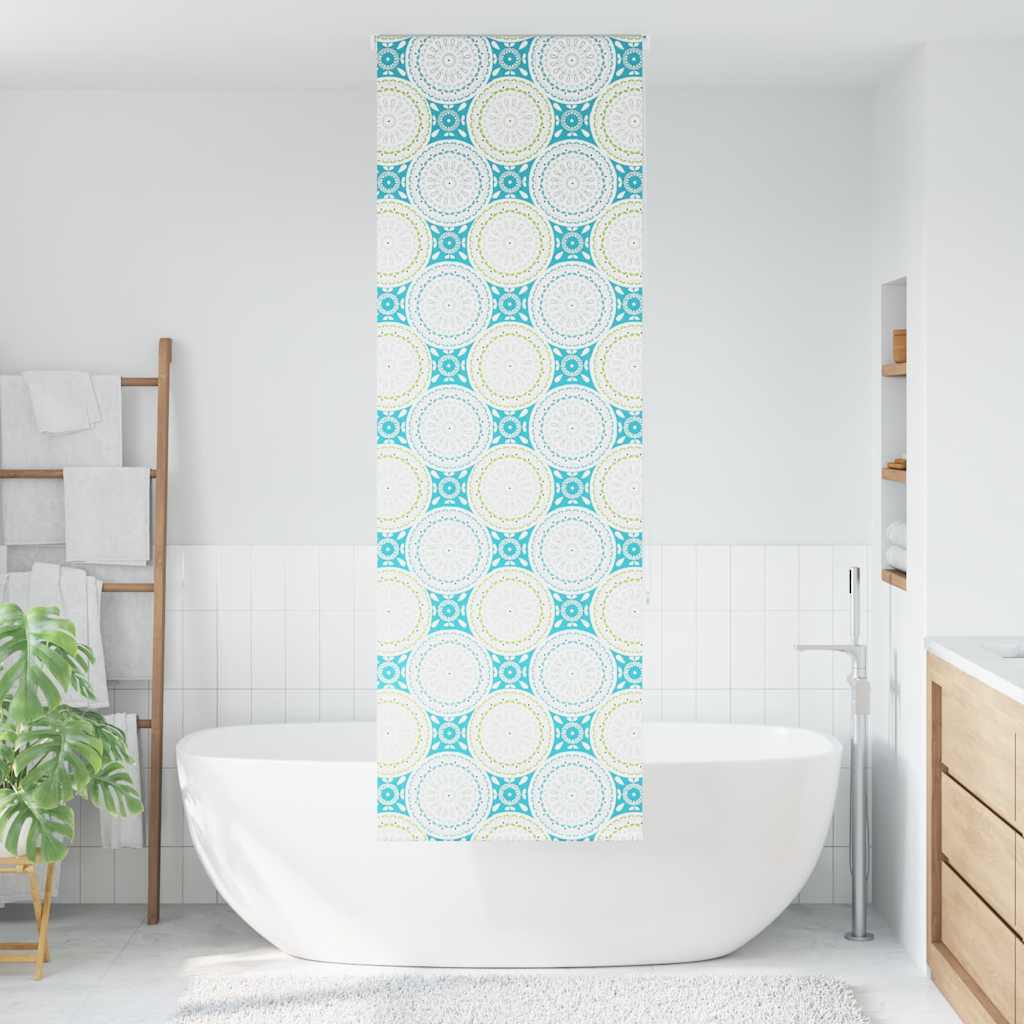 Rolo zavjesa za tuš 60x240 cm širina tkanine 56 cm