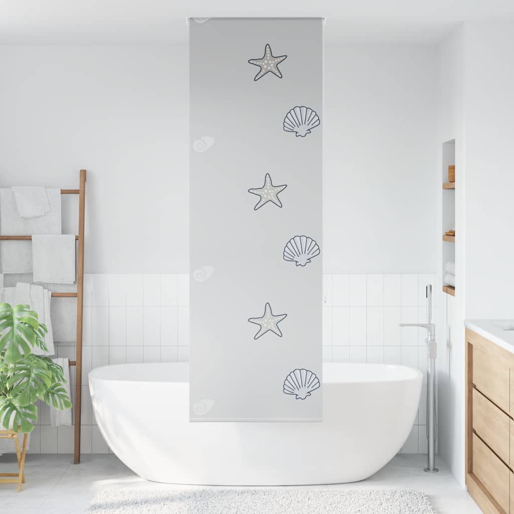 Rolo zavjesa za tuš 60x240 cm širina tkanine 56 cm