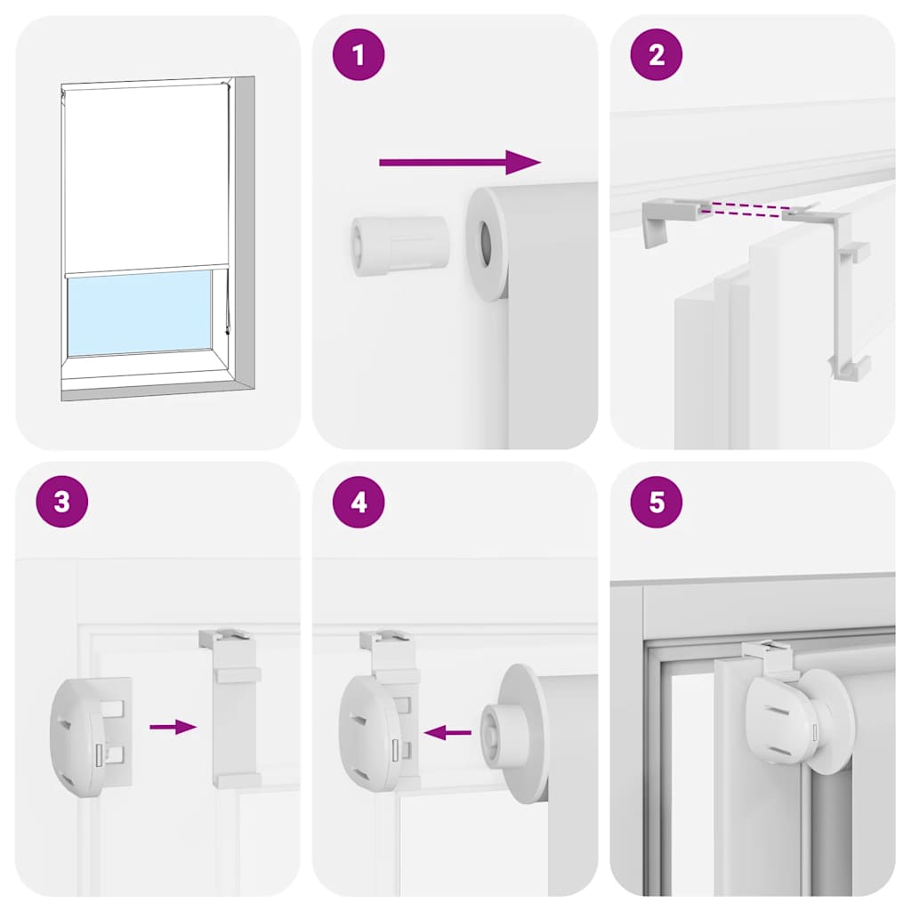 Rolo zavjesa za tuš 120x240 cm širina tkanine 116 cm