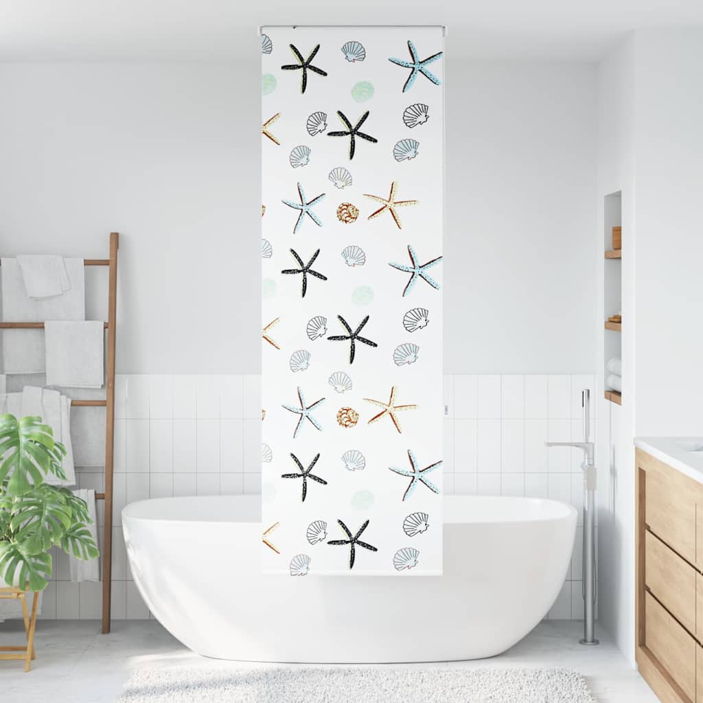 Rolo zavjesa za tuš 60x240 cm širina tkanine 56 cm