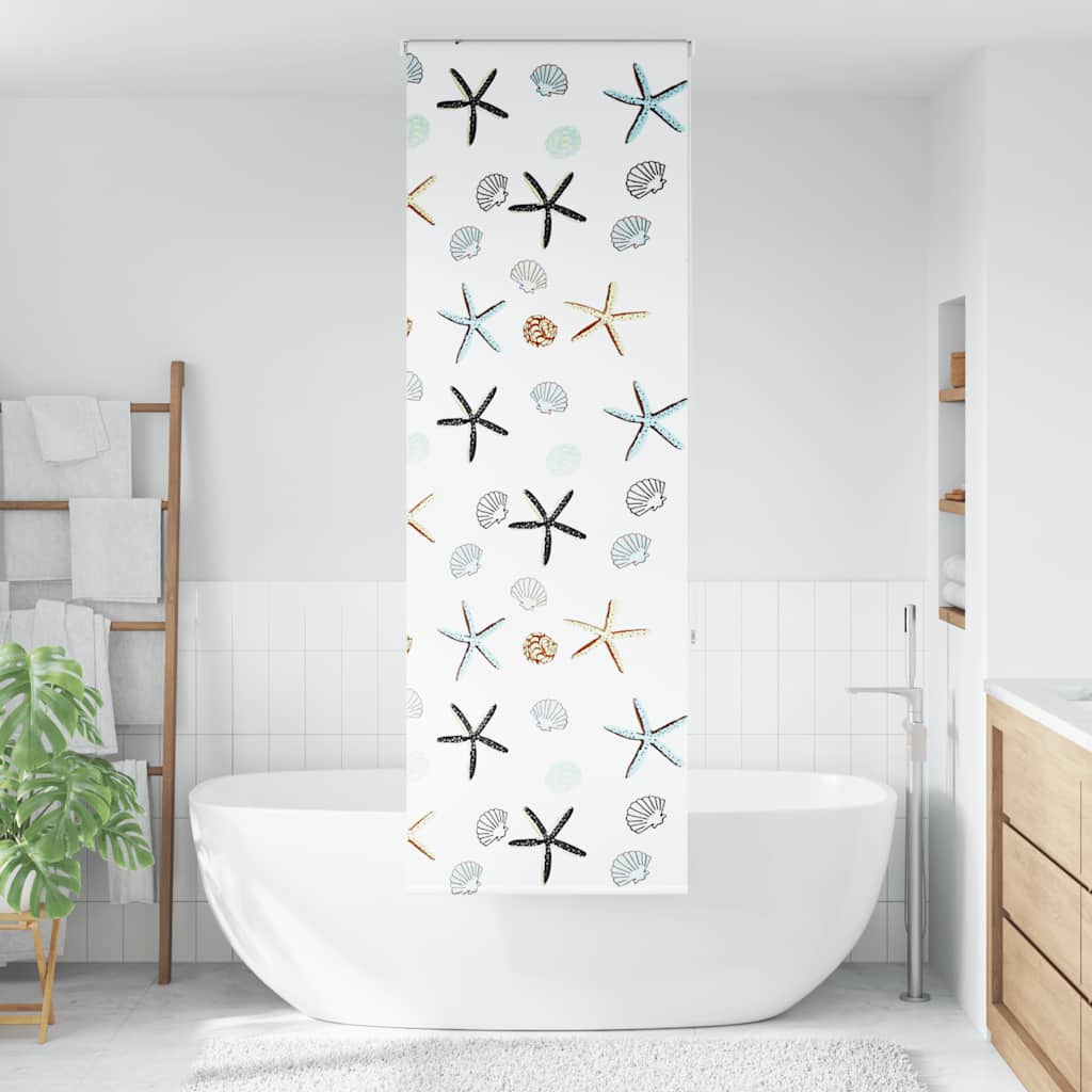 Rolo zavjesa za tuš 70x240 cm širina tkanine 66 cm