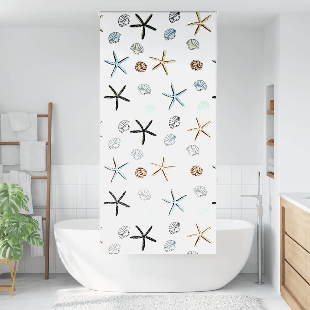 Rolo zavjesa za tuš 100x240 cm širina tkanine 96 cm