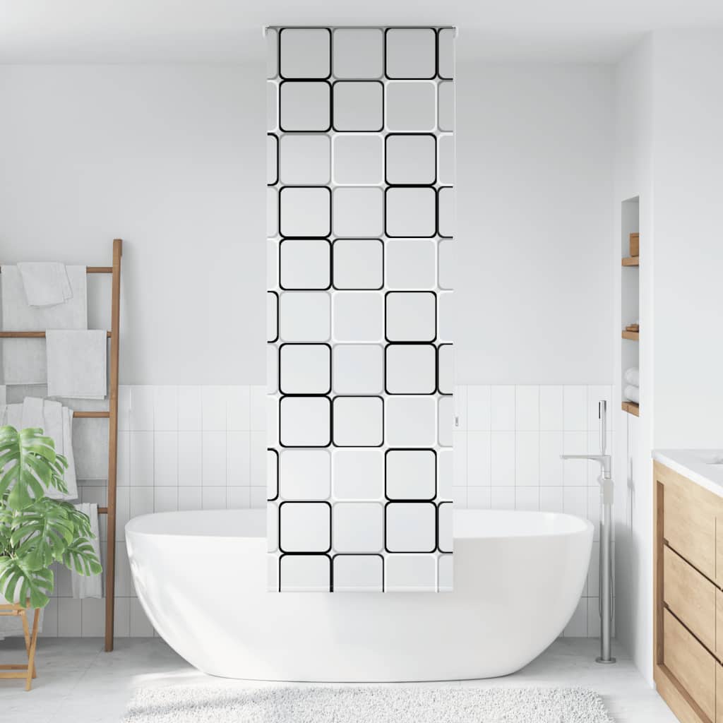 Rolo zavjesa za tuš 60x240 cm širina tkanine 56 cm
