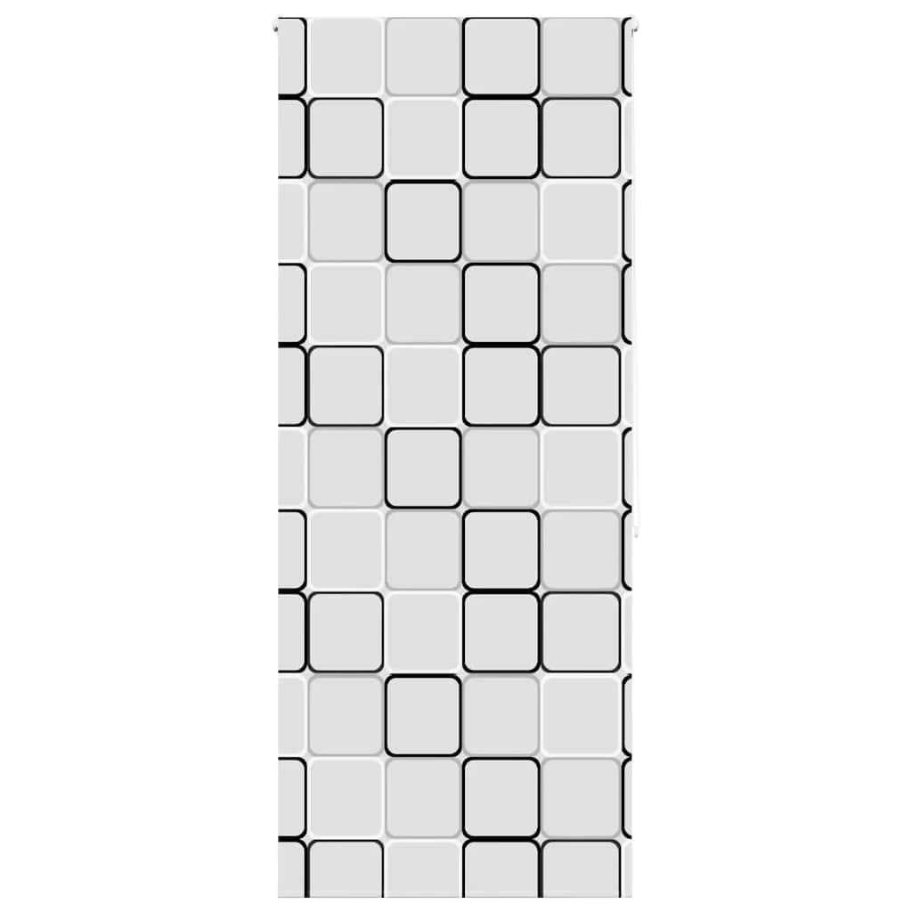 Rolo zavjesa za tuš 110x240 cm širina tkanine 106 cm