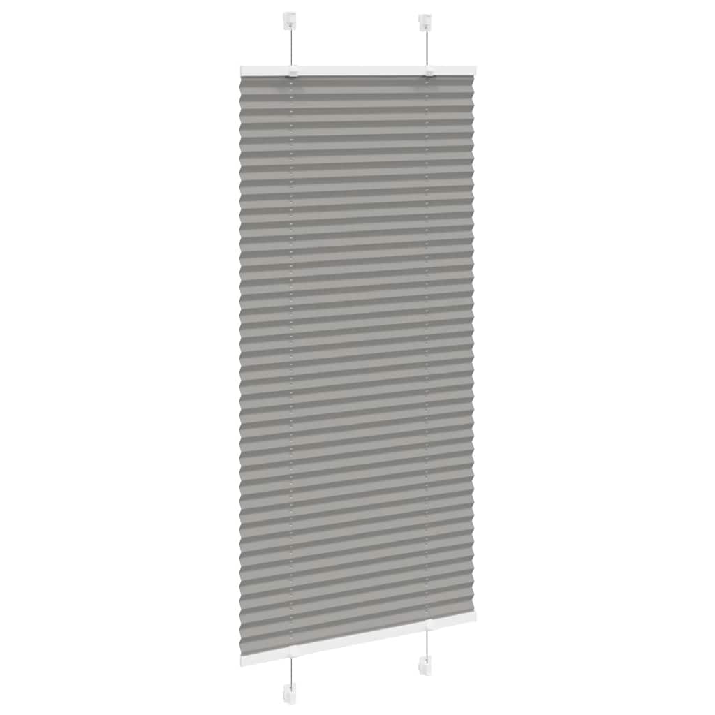 Plisirana roleta antracit 55x150 cm širina tkanine 54,4 cm