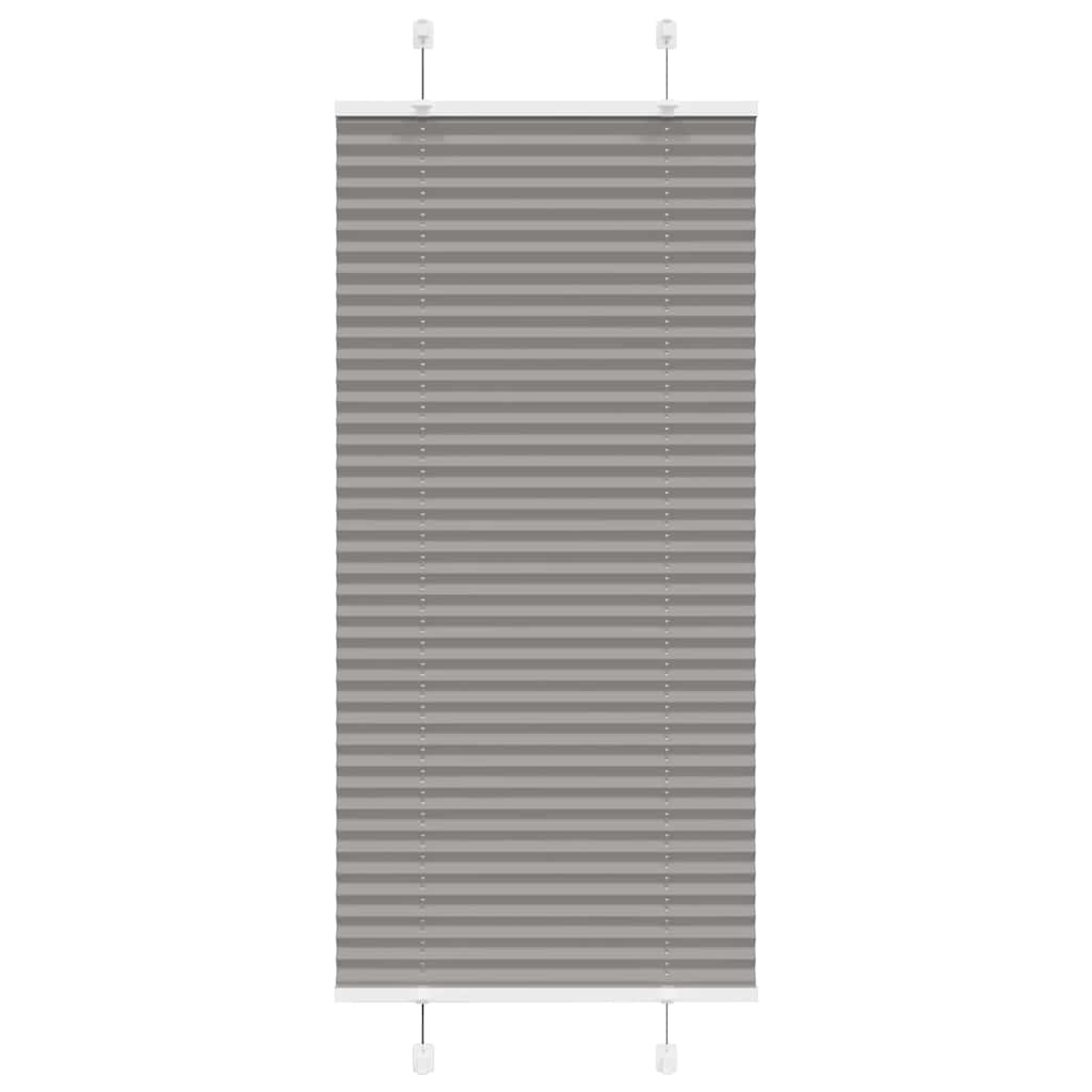 Plisirana roleta antracit 65x150 cm širina tkanine 64,4 cm