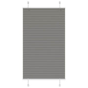 Plisirana roleta antracit 80x150 cm širina tkanine 79,4 cm