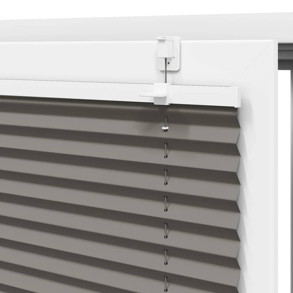 Plisirana roleta antracit 80x150 cm širina tkanine 79,4 cm
