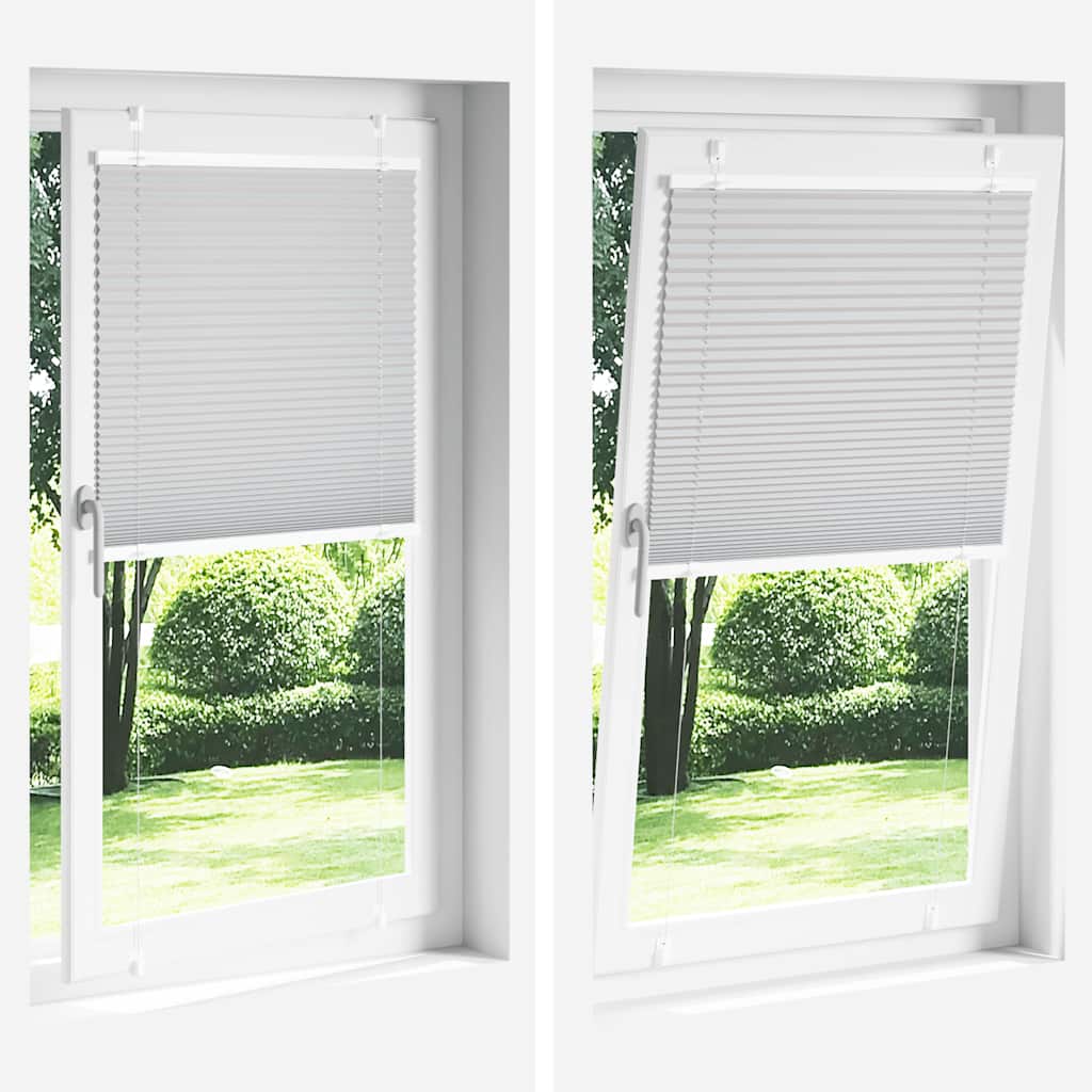 Plisirana roleta antracit 110x150 cm širina tkanine 109,4 cm