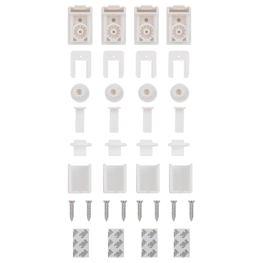 Plisirana roleta antracit 75x200 cm širina tkanine 74,4 cm