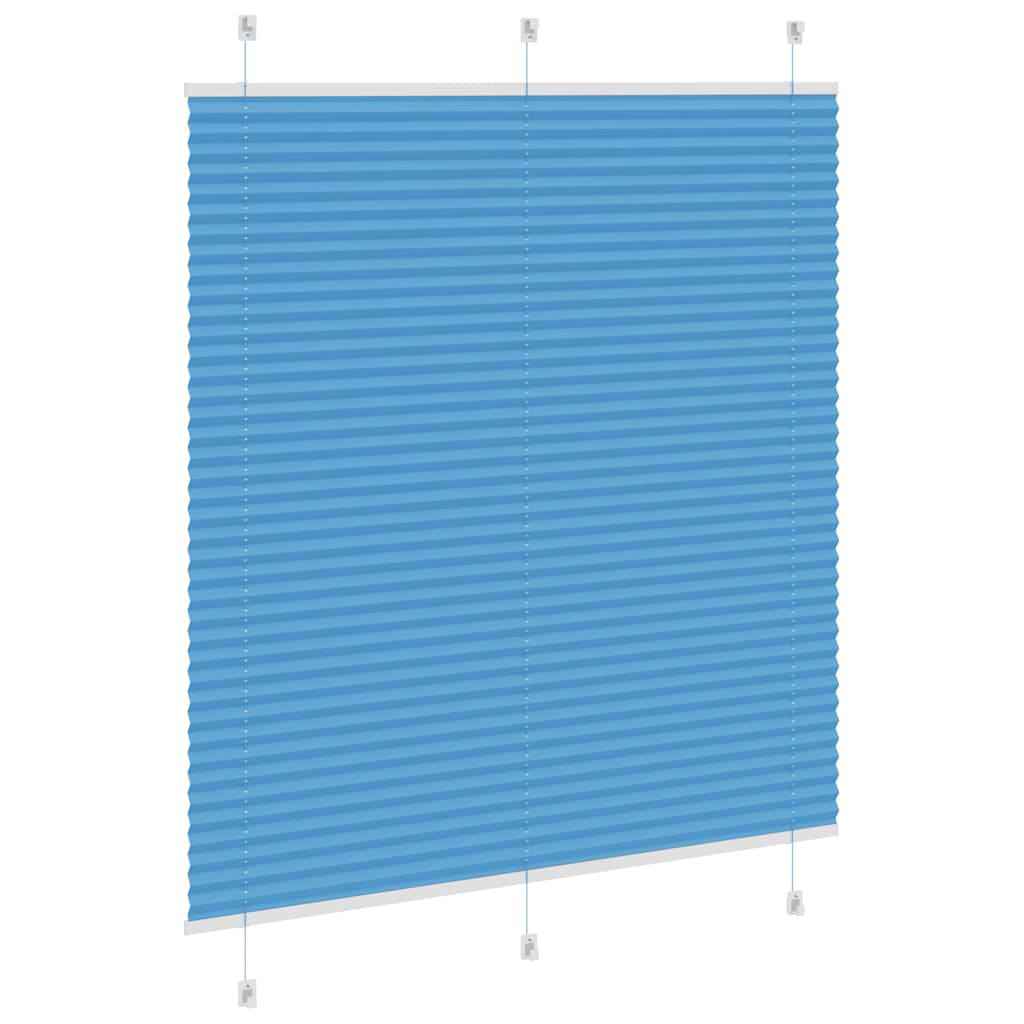 Plisirana roleta plava 120x150 cm širina tkanine 119,4 cm
