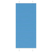 Plisirana zavjesa Plava 90x200 cm Širina tkanine 89,4 cm Poliester