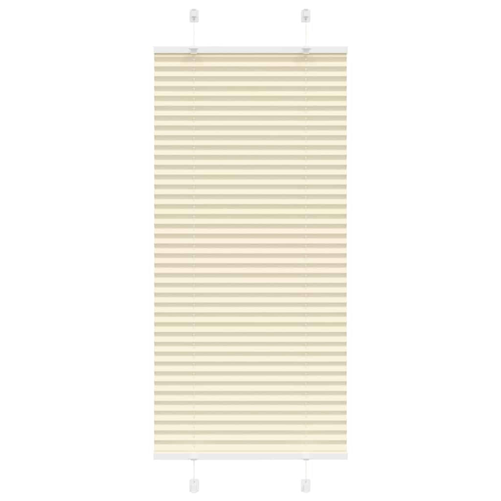 Plisirana roleta krem 60x100 cm širina tkanine 59,4 cm