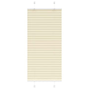 Plisirana roleta krem 60x100 cm širina tkanine 59,4 cm