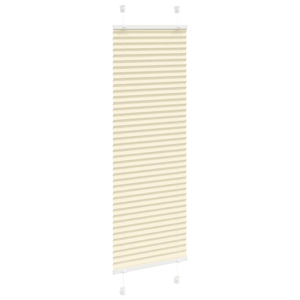 Plisirana roleta krem 40x150 cm širina tkanine 39,4 cm