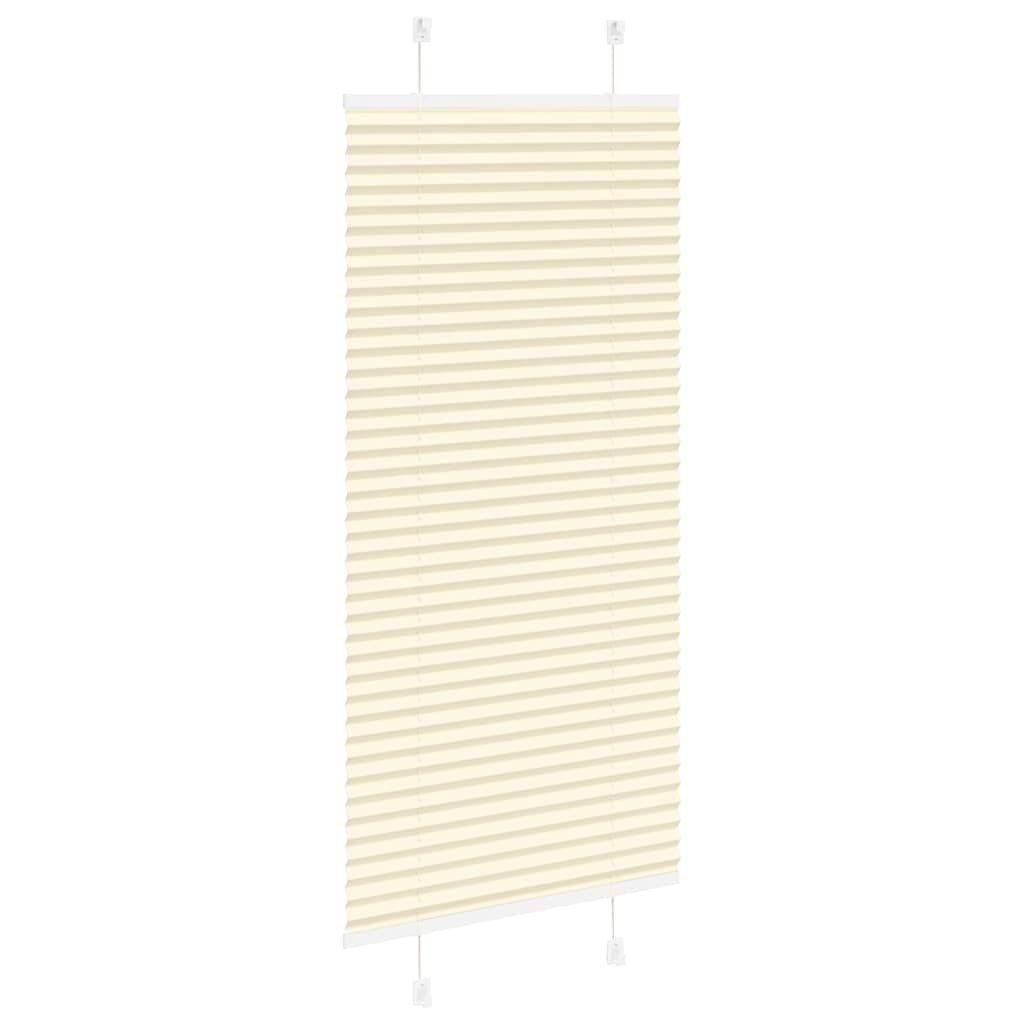 Plisirana roleta krem 60x150 cm širina tkanine 59,4 cm