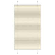 Plisirana roleta krem 70x150 cm širina tkanine 69,4 cm