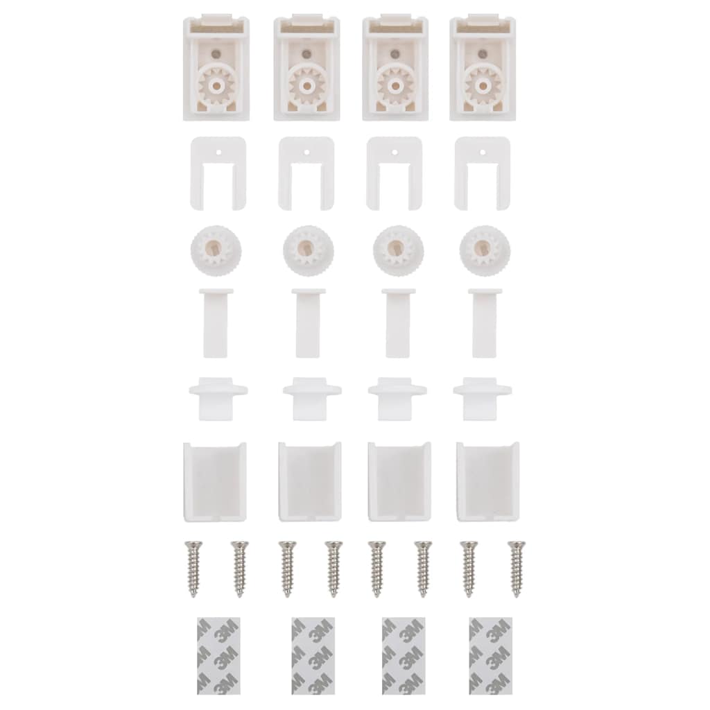 Plisirana roleta krem 80x150 cm širina tkanine 79,4 cm