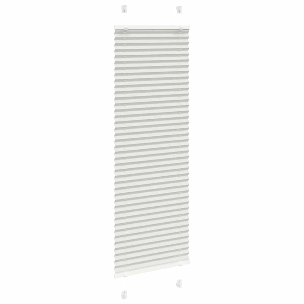 Plisirana roleta svijetlosiva 50x100 cm širina tkanine 49,4 cm