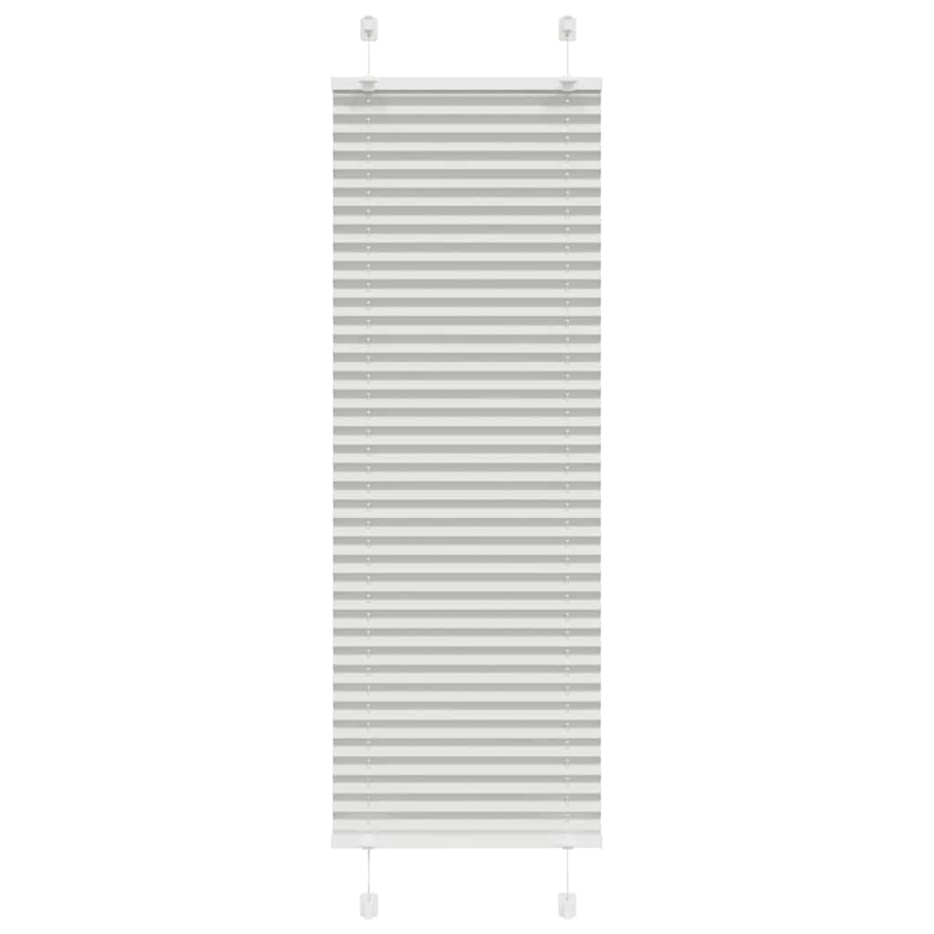 Plisirana roleta svijetlosiva 50x150 cm širina tkanine 49,4 cm