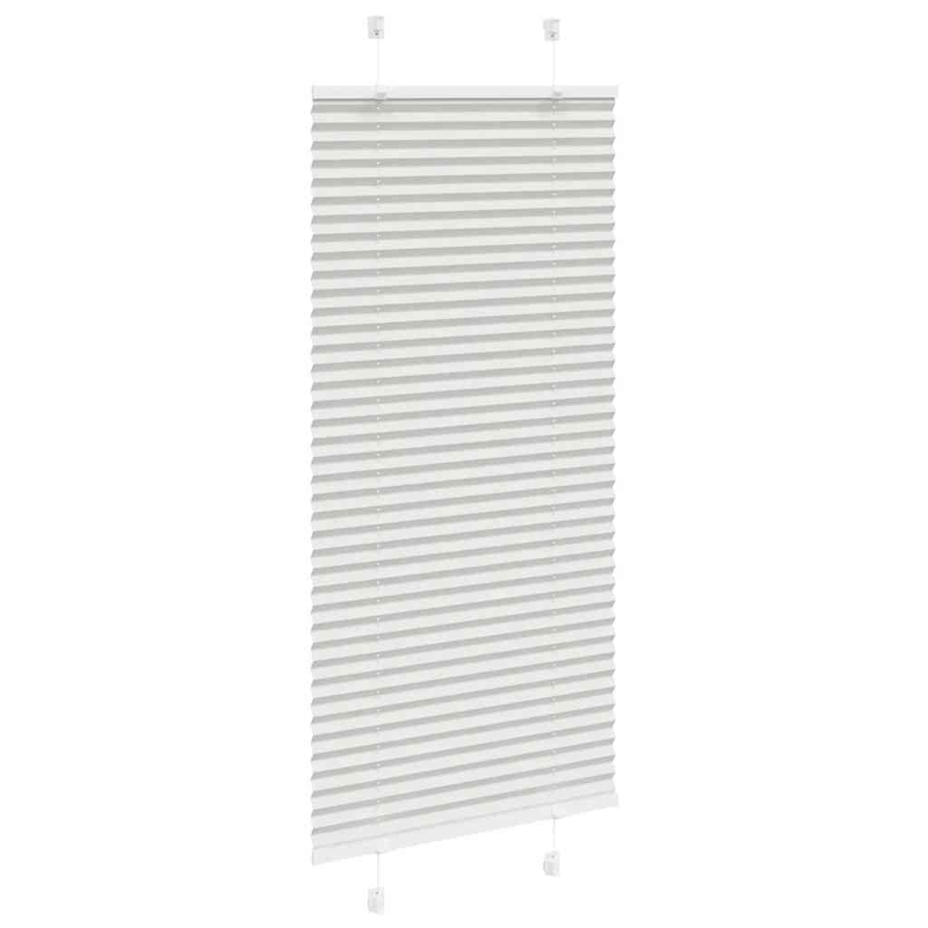 Plisirana roleta svijetlosiva 55x150 cm širina tkanine 54,4 cm