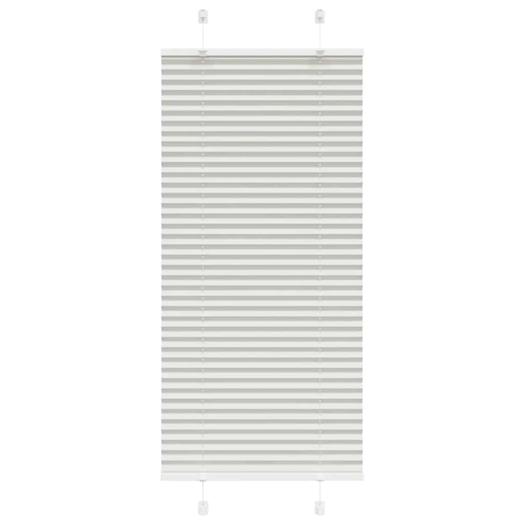Plisirana roleta svijetlosiva 60x150 cm širina tkanine 59,4 cm
