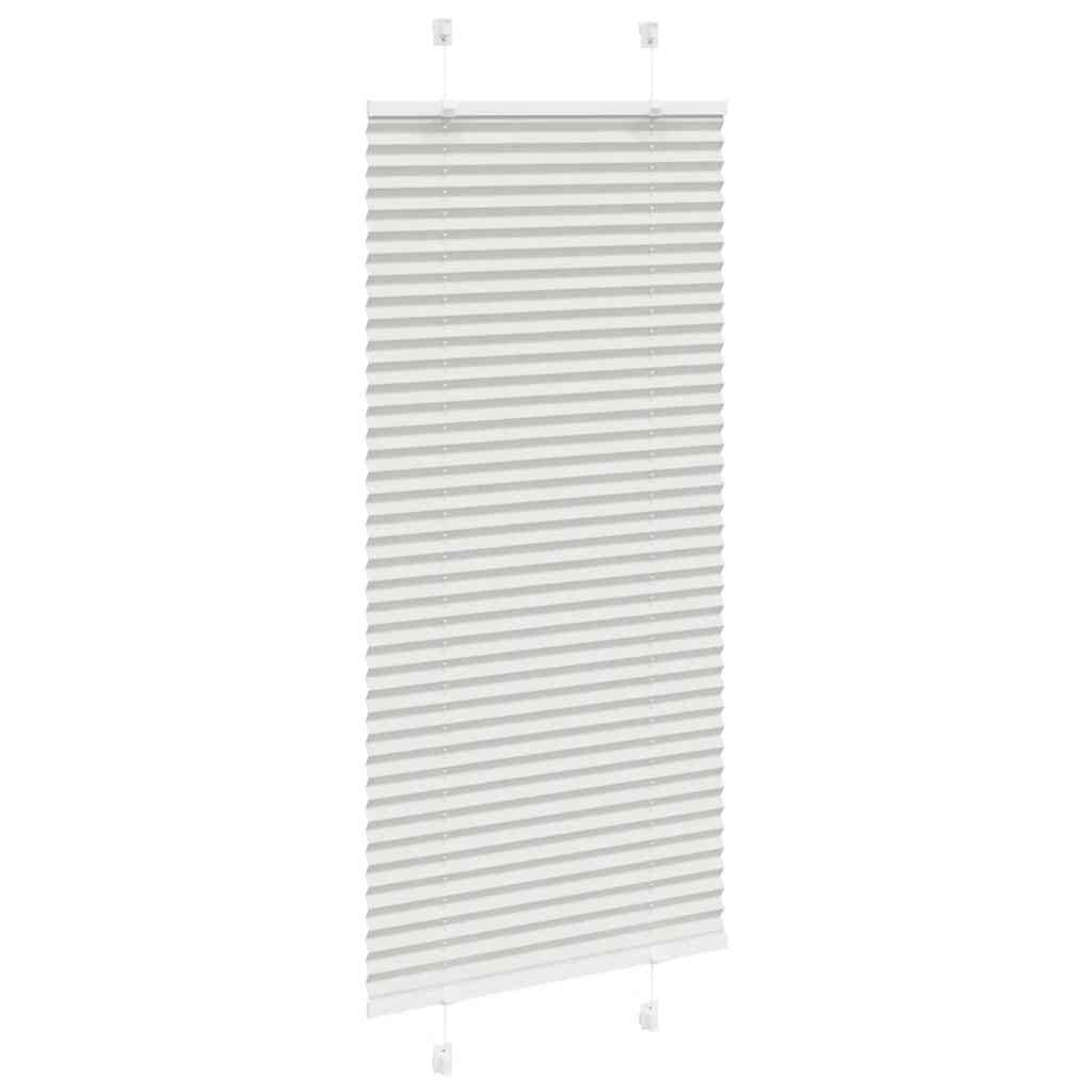 Plisirana roleta svijetlosiva 65x150 cm širina tkanine 64,4 cm