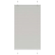 Plisirana roleta svijetlosiva 80x150 cm širina tkanine 79,4 cm