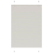 Plisirana roleta svijetlosiva 100x150 cm širina tkanine 99,4 cm