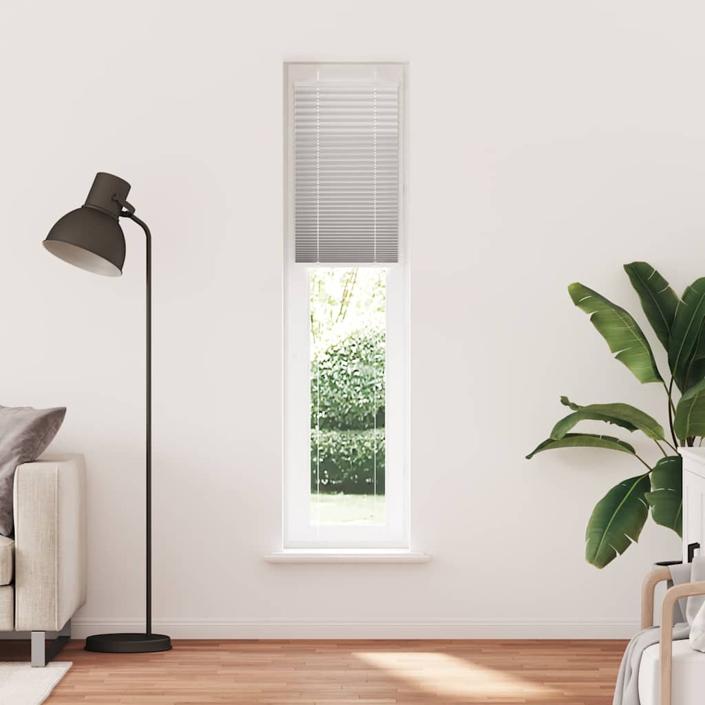 Plisirana roleta svijetlosiva 50x200 cm širina tkanine 49,4 cm