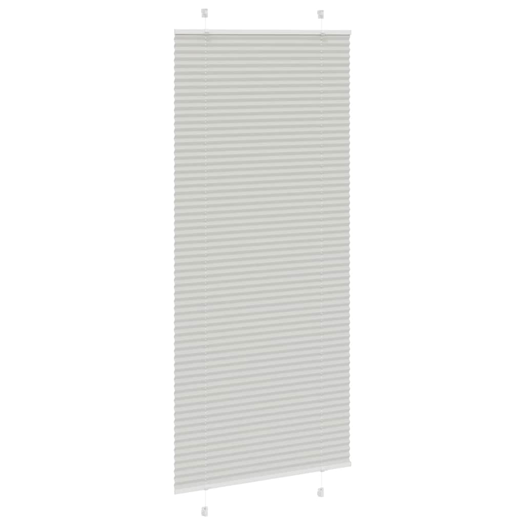 Plisirana roleta svijetlosiva 100x200 cm širina tkanine 99,4 cm