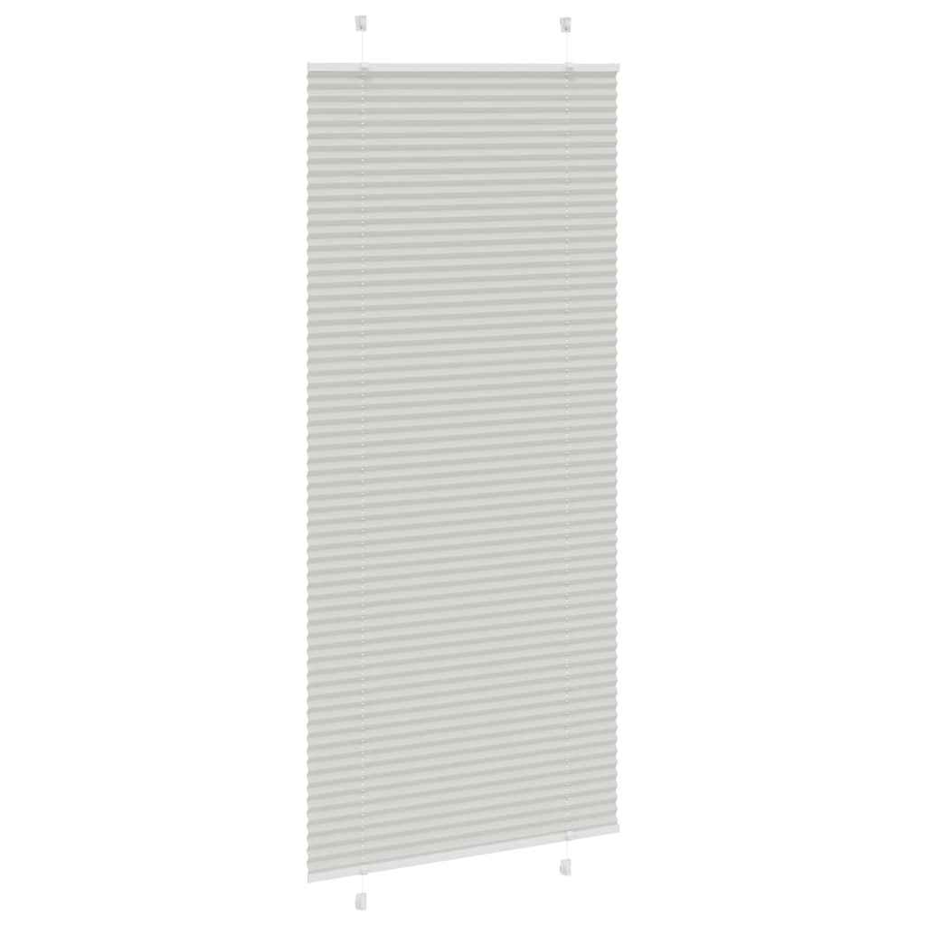 Plisirana roleta svijetlosiva 100x200 cm širina tkanine 99,4 cm