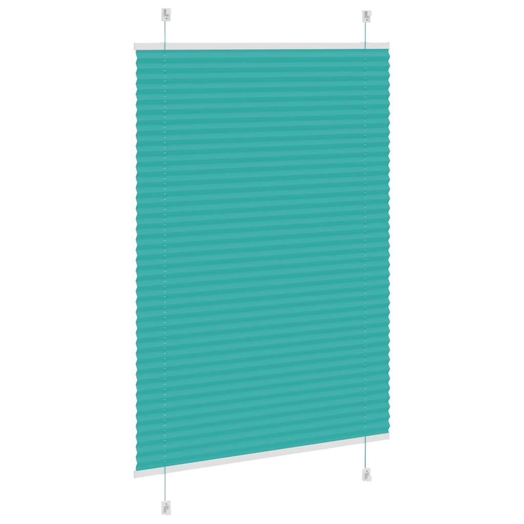Plisirana roleta Petrol zelena 90x150 cm Širina tkanine 89,4 cm