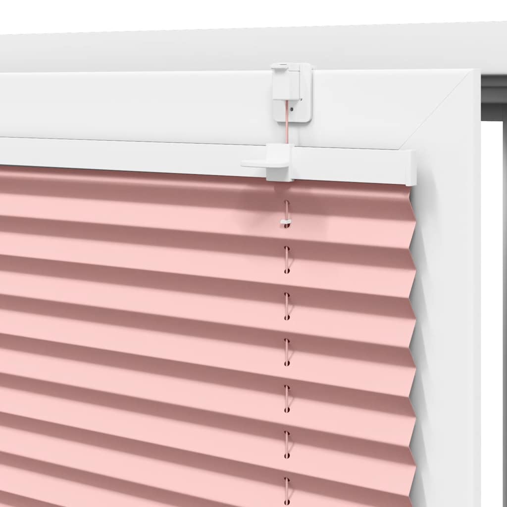 Plisirana zavjesa Roza 40x100 cm Širina tkanine 39,4 cm Poliester