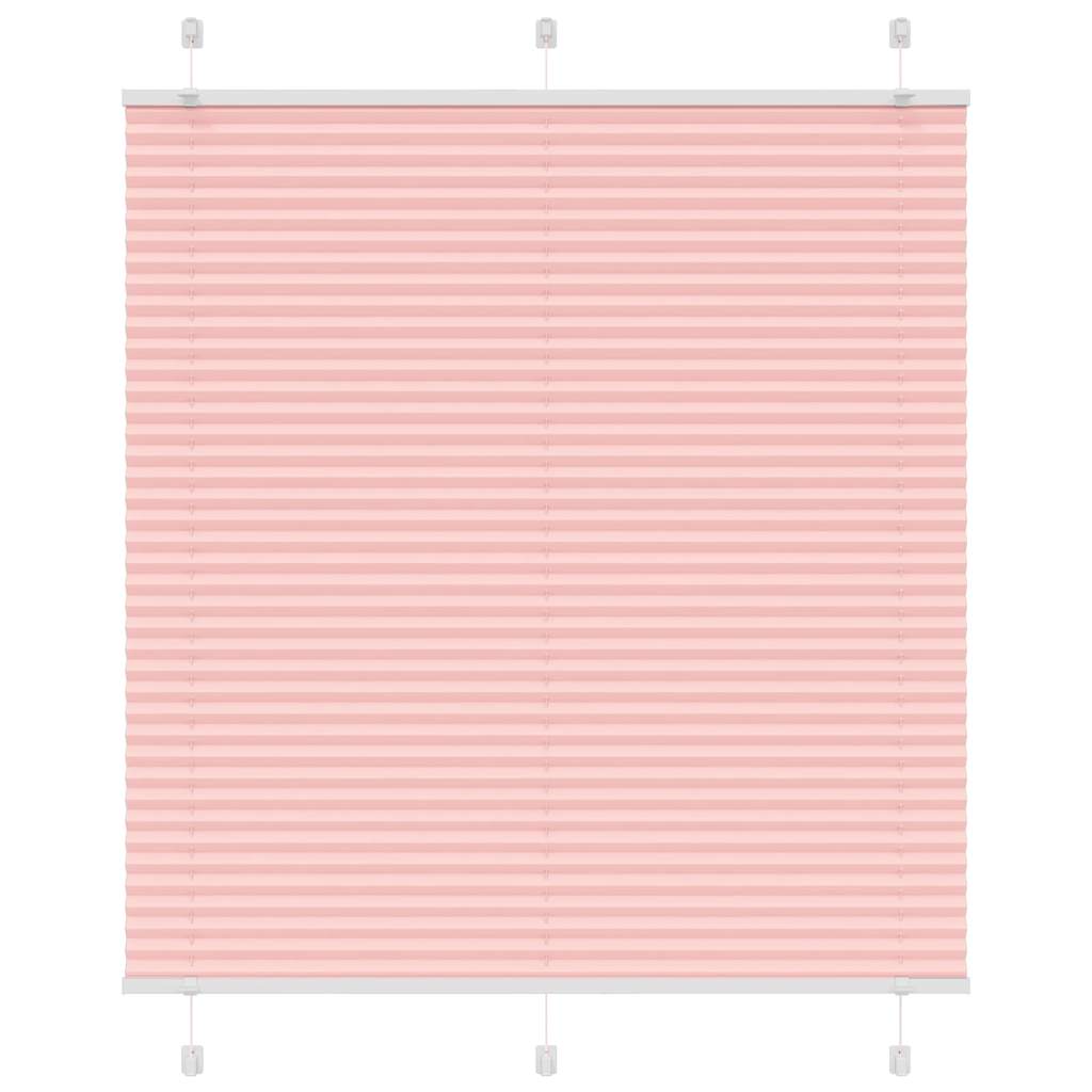 Plisirana roleta ružičasta 120x150 cm širina tkanine 119,4 cm
