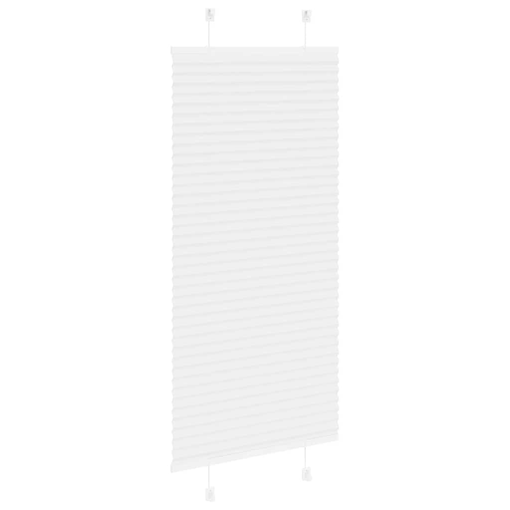 Plisirana roleta bijela 55x100 cm širina tkanine 54,4 cm