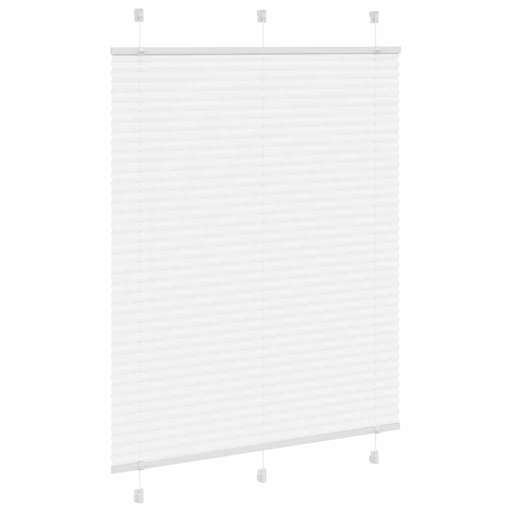 Plisirana roleta bijela 105x150 cm širina tkanine 104,4 cm
