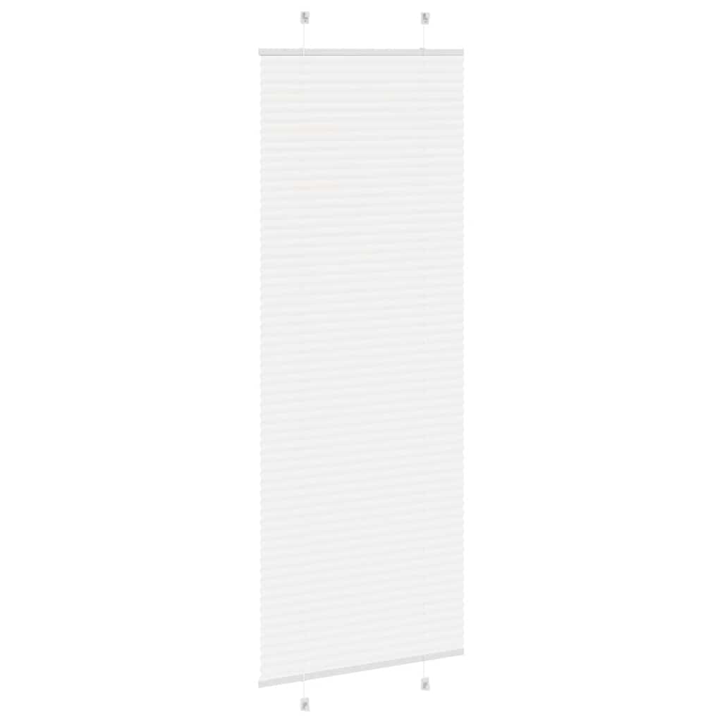 Plisirana roleta bijela 80x200 cm širina tkanine 79,4 cm