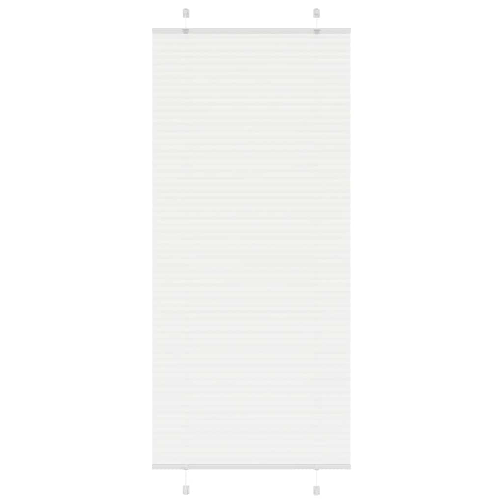 Plisirana roleta bijela 90x200 cm širina tkanine 89,4 cm