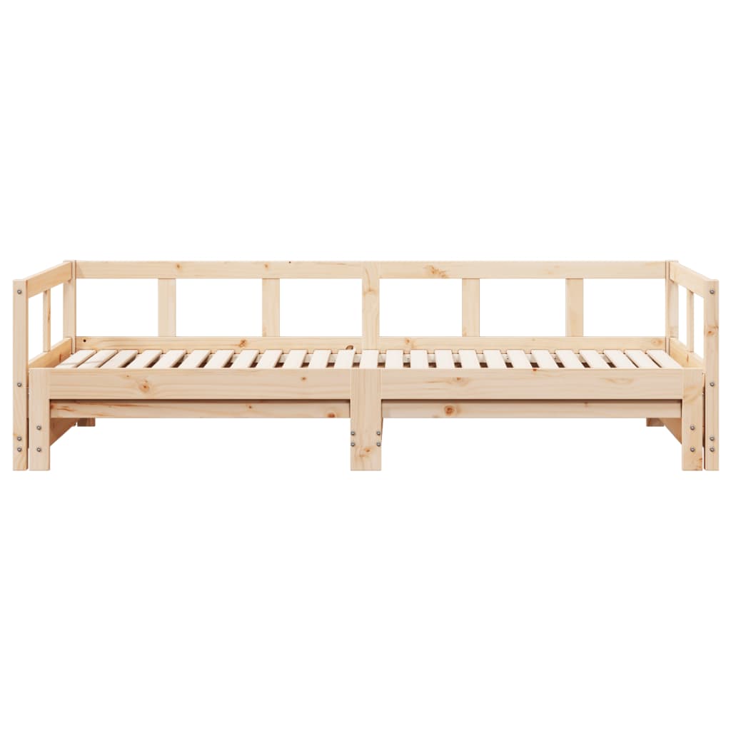 Dnevni krevet bez madraca 90 x 190 cm od masivne borovine