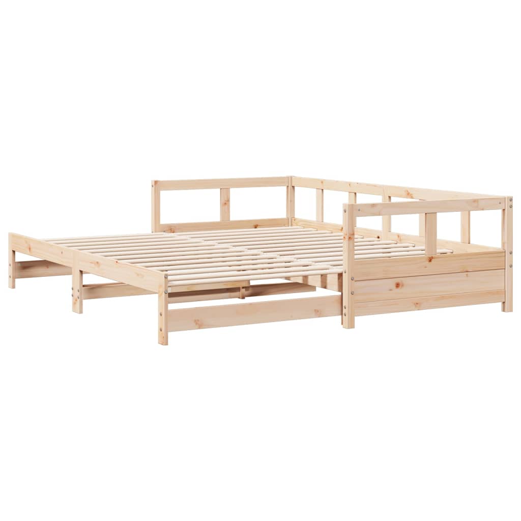 Dnevni krevet bez madraca 90 x 190 cm od masivne borovine