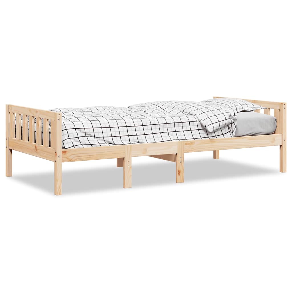 Dječji krevet bez madraca 90 x 190 cm od masivne borovine