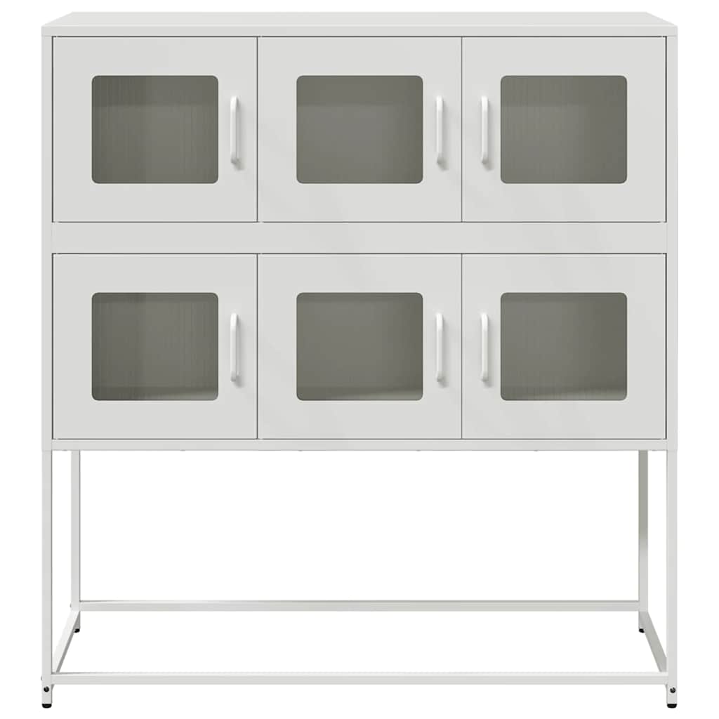 Komoda ružičasta 100,5x39x107 cm hladno valjani čelik