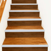 Profili za rubove stepenica 30 pcs Srebrno 67 x 3 x 2 cm