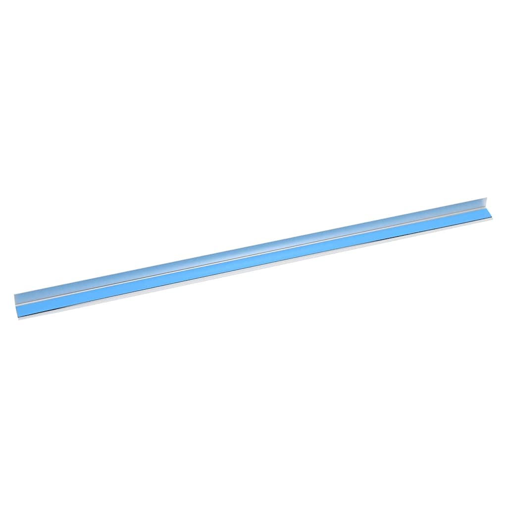 Profili za rubove stepenica 30 pcs Srebrno 67 x 3 x 2 cm