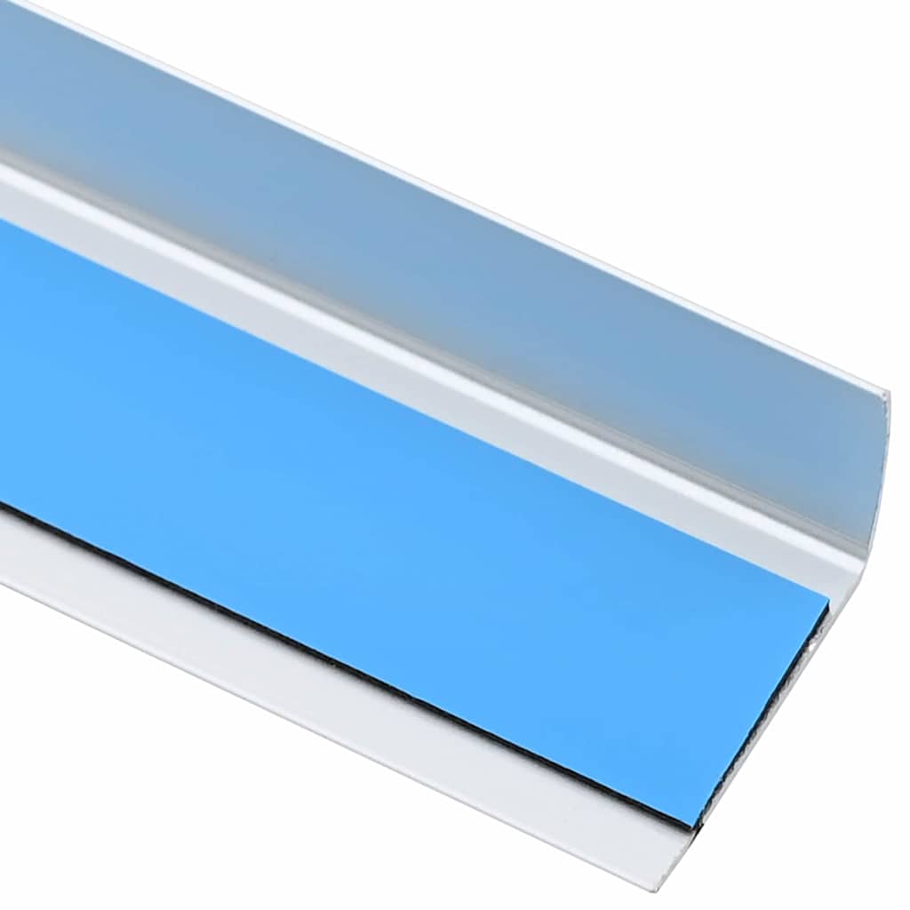 Profili za rubove stepenica 30 pcs Srebrno 67 x 3.5 x 3 cm