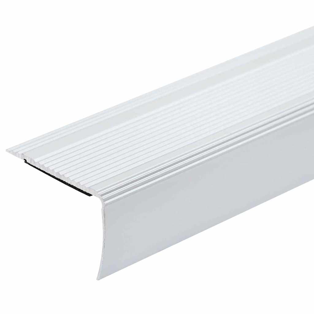 Profili za rubove stepenica 30 pcs Srebrno 67 x 3.5 x 3 cm