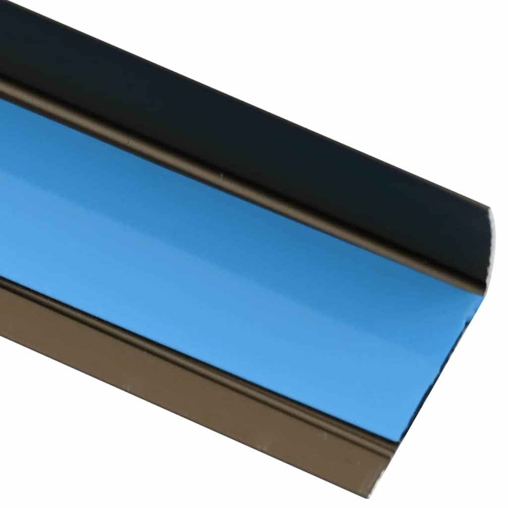 Profili za rubove stepenica 10 pcs Smeđa 67 x 3.5 x 3 cm