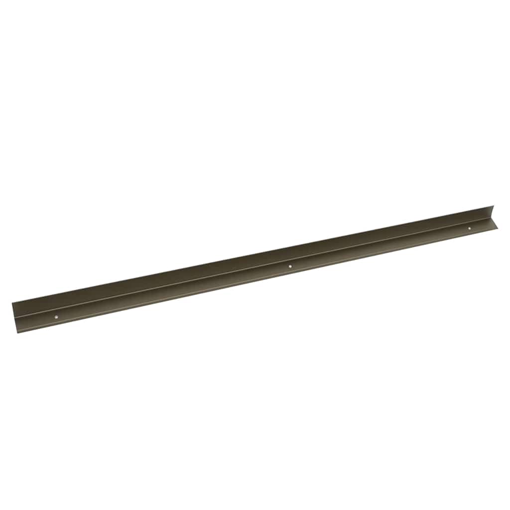 Profili za rubove stepenica 10 pcs Šampanjca 67 x 3.5 x 3 cm